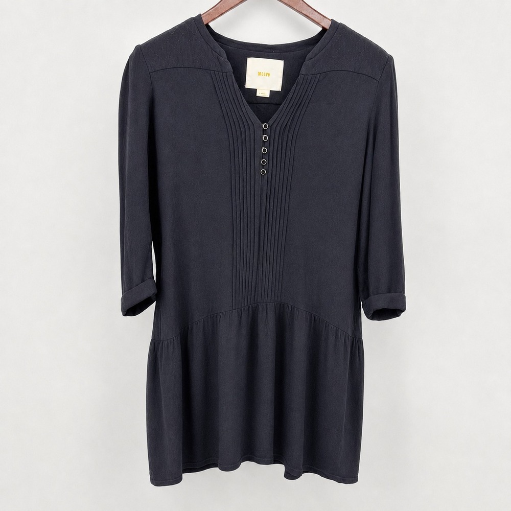 Maeve Galina Pintuck Tunic Dress‎ Small